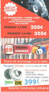 Promotion distribution et embrayage chez 100% Pneu Croisy-sur-Andelle